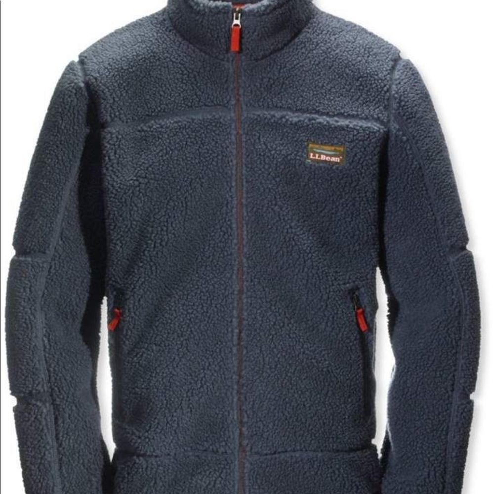L.l. Bean Mountain Pile Fleece/Sherpa Jacket